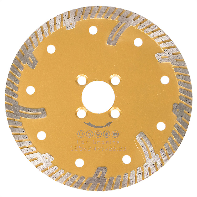 5 inches 125mm diamond dry cutting saw blade for granite