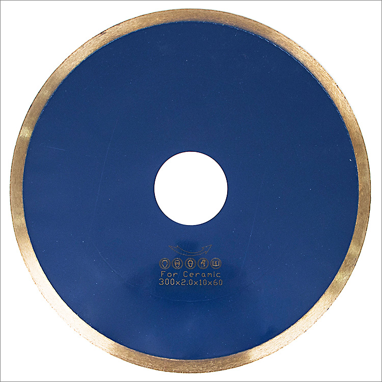 12 inches 300mm continuous rim diamond saw blades for ceramic porcelain cutting