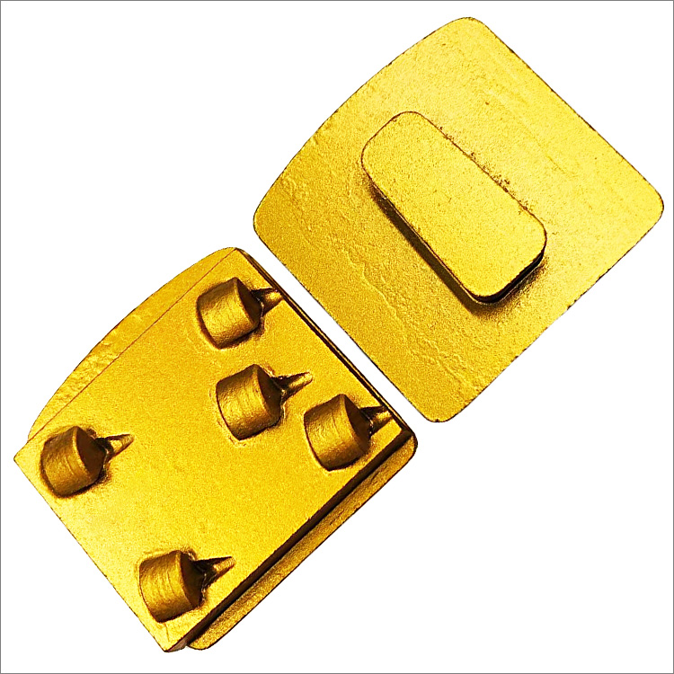 PCD grinding shoe for Redi-lock holder of Husqvarna floor grinders - 5pcs 1/4 round PCD segments