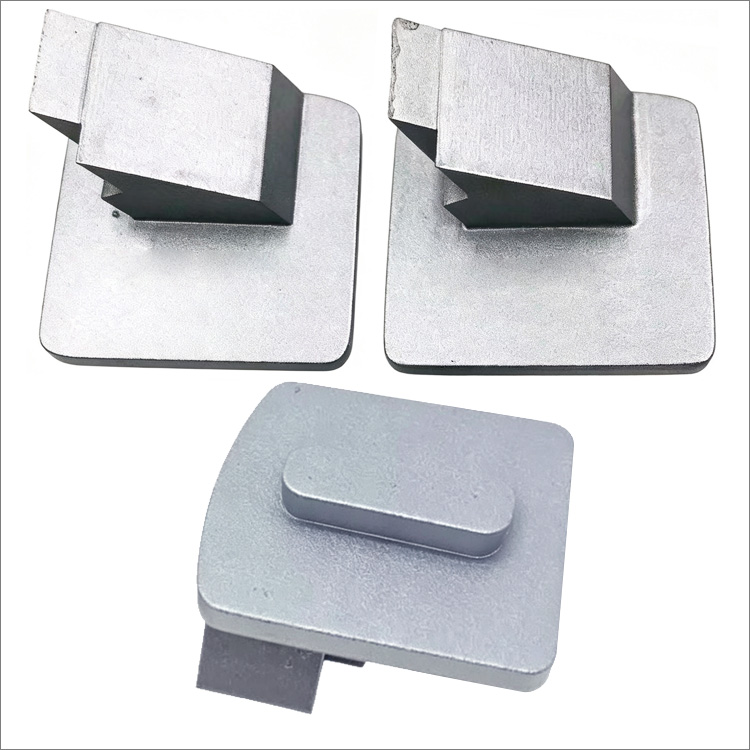 Tungsten carbide scraper for Redi-lock holder of Husqvarna floor grinders - one-piece welded cutter