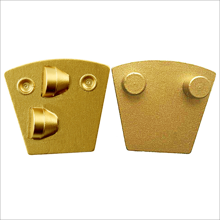 PCD grinding shoe for Werkmaster floor grinders - 2 pcs 1/2 round PCD segments