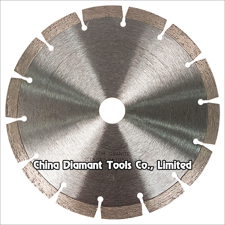 7 inches 180mm granite dry cutting diamond saw blade