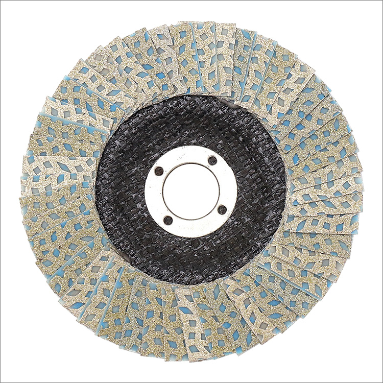 4 inches 100mm electroplated diamond flap discs grinding wheels for concrete stone ceramic glass steel
