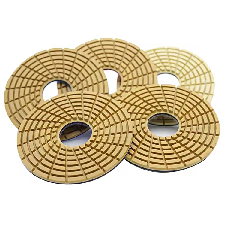 100mm 140mm diamond floor polishing pads for concrete stone terrazzo