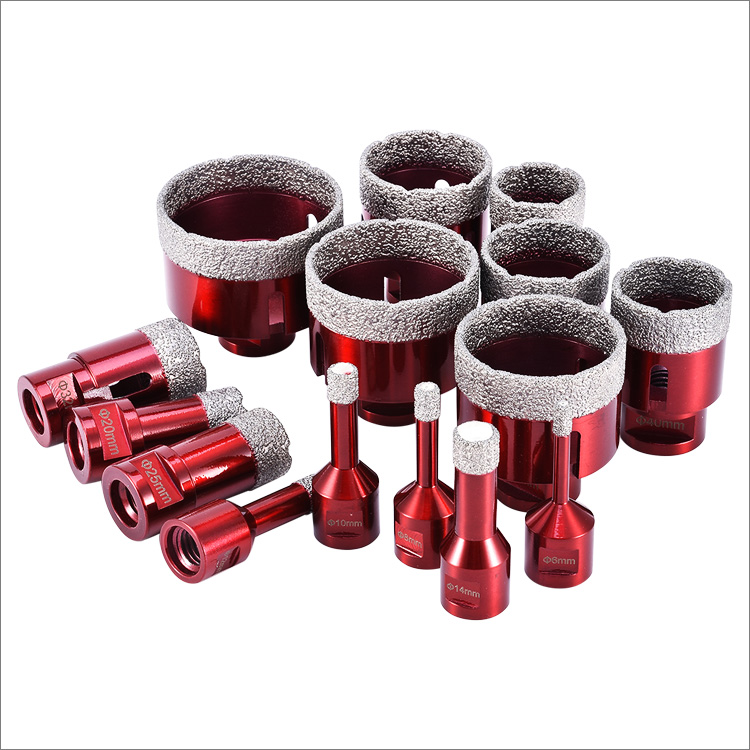 Vacuum Brazed Diamond Drill Bits for Stone Ceramic Concrete